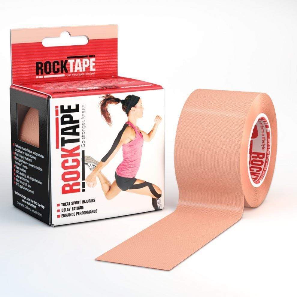 RockTape Tape Beige RockTape 5cm width – 5m length Kinesiology Tape XMiles