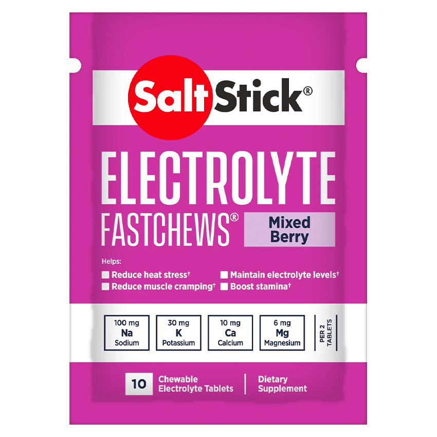 SaltStick Supplement Mixed Berry Fastchews Packet (10ct) XMiles