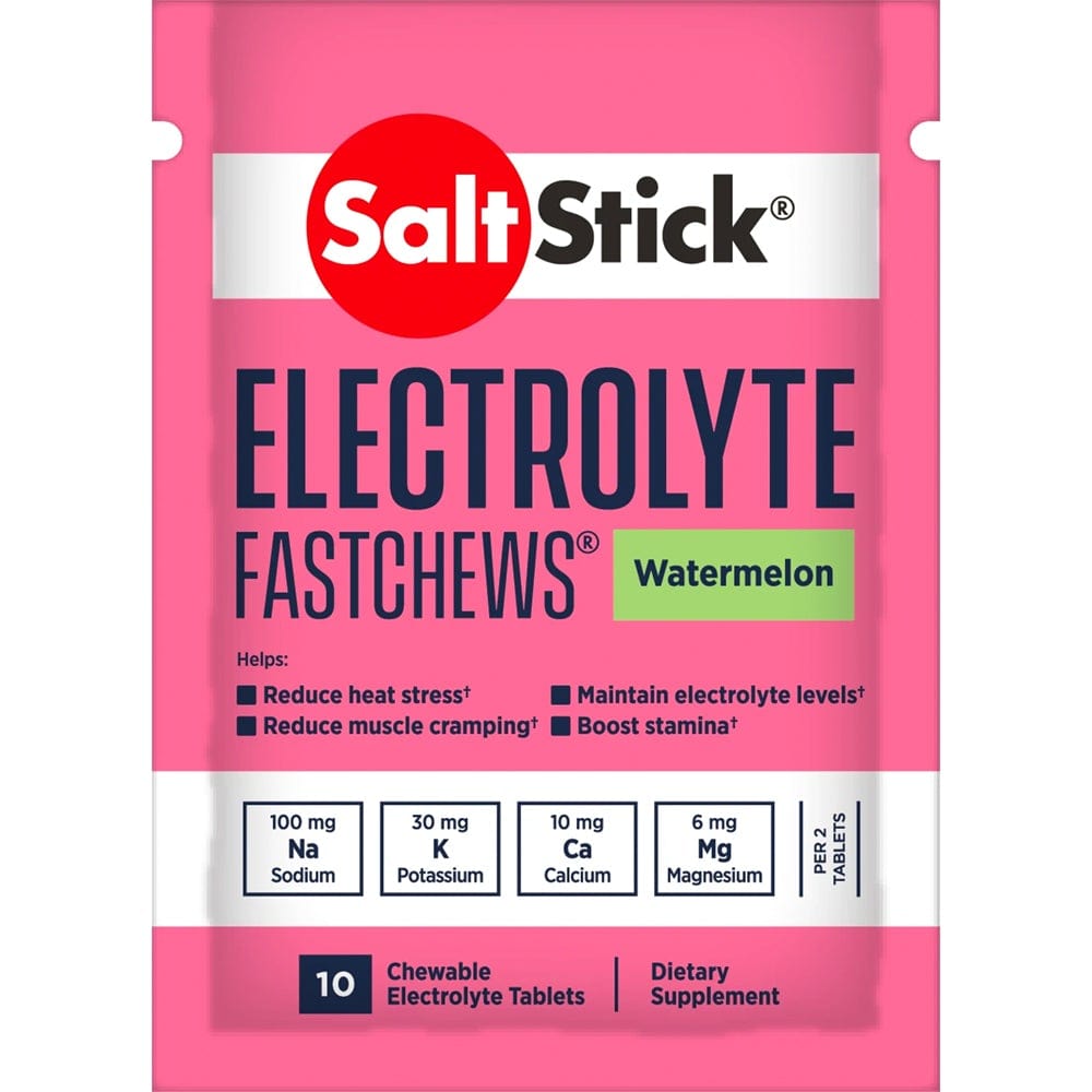 SaltStick Supplement Seedless Watermelon Fastchews Packet (10ct) XMiles