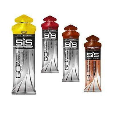 SiS Gels GO Energy + Caffeine 60ml Gel (75 / 150mgl) XMiles
