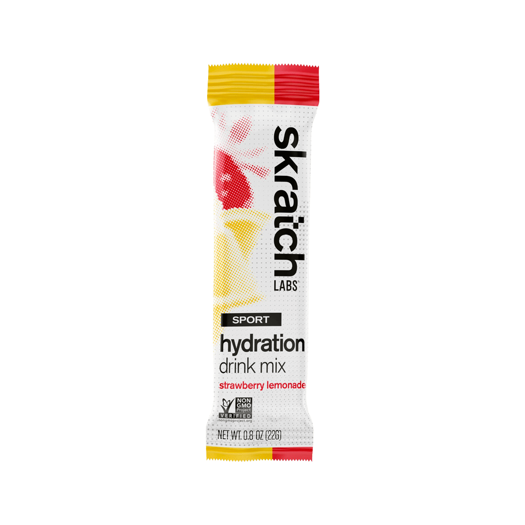Skratch Labs Energy Drinks Strawberry Lemonade / Single Serving Skratch Labs Sport Hydration Drink Mix XMiles