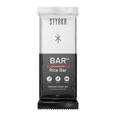 STYRKR Energy Bars Dark Chocolate Chip BAR50 (75g) XMiles