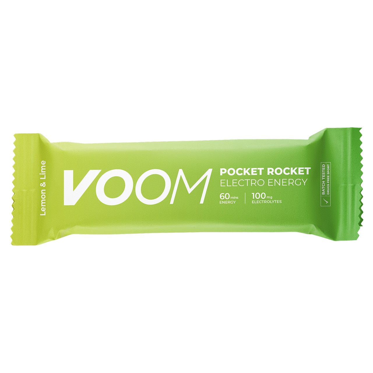 Voom Energy Bars Electro (Lemon & Lime) Pocket Rocket (42g) XMiles